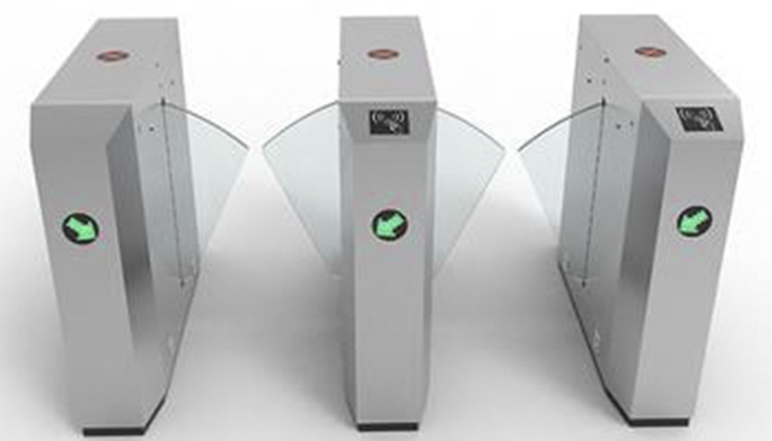Sistem Pintu Antrian Otomatis Flap Barrier
